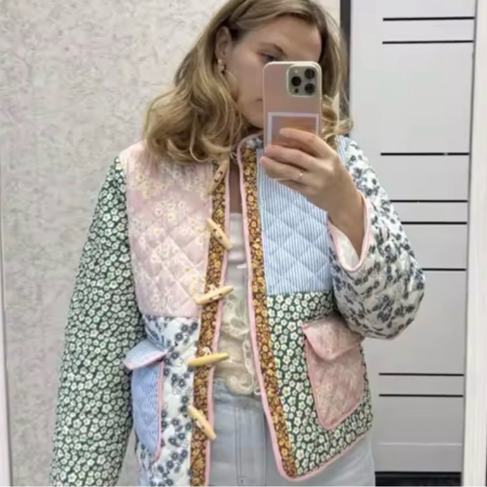 Colorful Patchwork Jacket - Picture 3 of 5